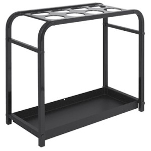 PORTAOMB.RETT. 8P-NERO  - 3297010 | Novalberghiera