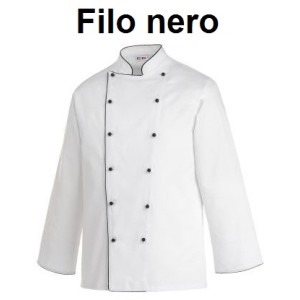 GIACCA CHEF FILO NERO  - 3998999 | Novalberghiera