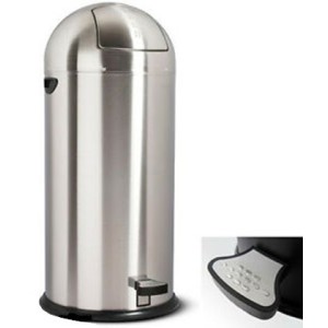 CONT.PUSH PEDALE INOX Ø38x89h  - 4111003 | Novalberghiera