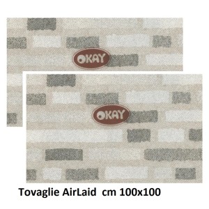 N.100 TOVAGLIE NOIR cm 100x100  - 4724000 | Novalberghiera