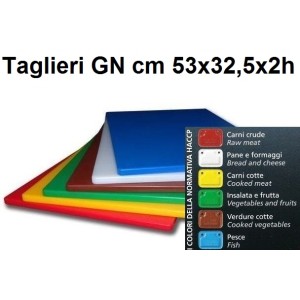 TAGLIERI GN 53x32,5x2  - 4779999 | Novalberghiera