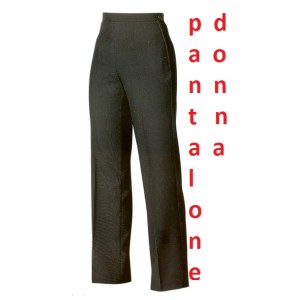 PANTALONE DONNA NERO  - 624999 | Novalberghiera
