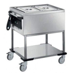 *CARRELLO BAGNP/M 2V. GN1/1  - 2254002 | Novalberghiera