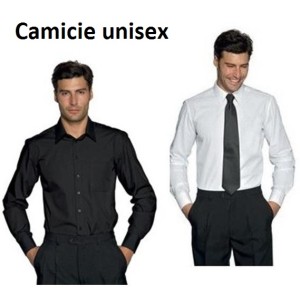 CAMICIA UNISEX BIANCA E NERA  - 2489999 | Novalberghiera