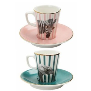 CONF.2 TAZZE ZEBRA-ELEFANTE  - 2572001 | Novalberghiera