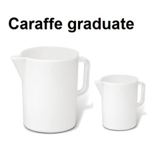 CARAFFE GRADUATE BIANCO  - 2866999 | Novalberghiera