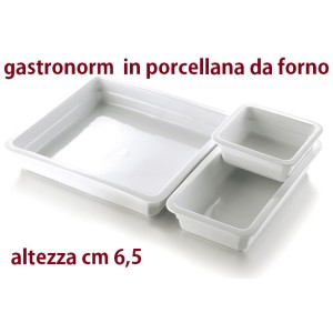 VASCHE PORCELLANA GN h 6,5  - 3030999 | Novalberghiera