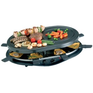 RACLETTE OVALE C/GR. 8pz.  - 3684002 | Novalberghiera