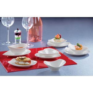 FINGER FOOD PORCELLANA AVORIO  - 5464999 | Novalberghiera