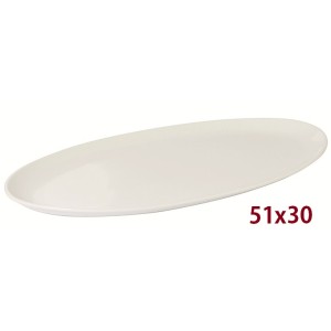 OVALE PORCELLANA cm 51x30  - 5695050 | Novalberghiera