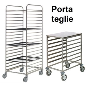 CARR.INOX PORTA TEGLIE  - 999999 | Novalberghiera
