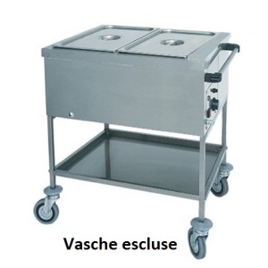 CARRELLO BAGNO/M.2V GN1/1