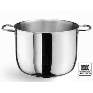 PRIMA PENTOLA INOX cm 18  - 1055018 | Novalberghiera