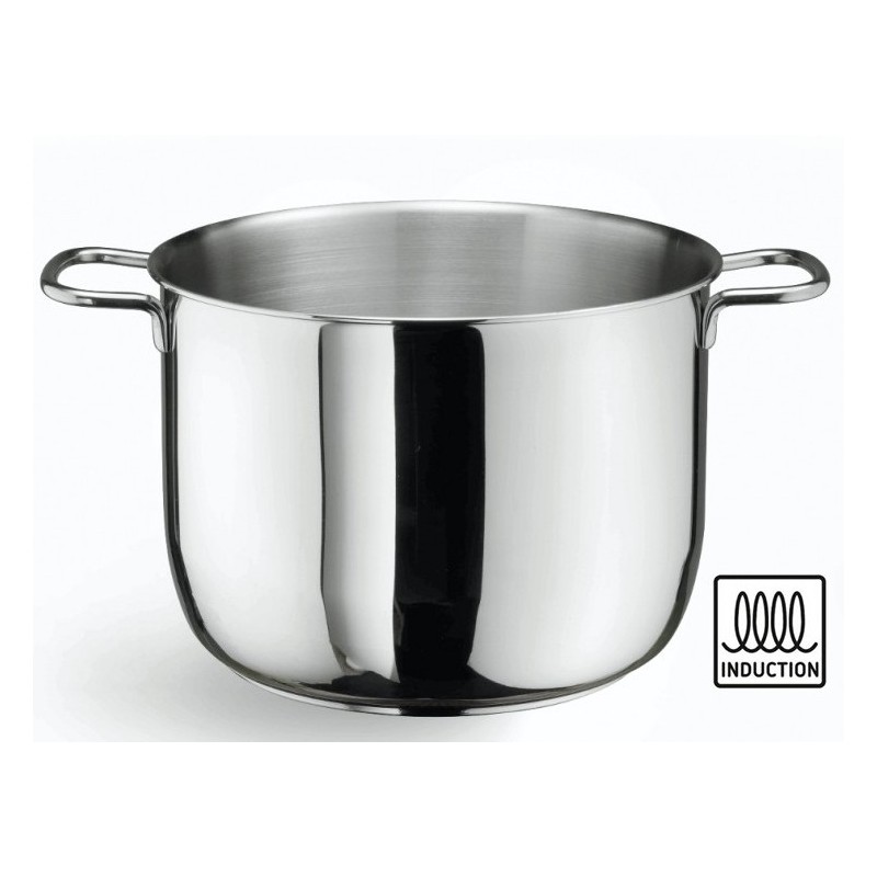 PRIMA PENTOLA INOX cm 24  - 1055024 | Novalberghiera