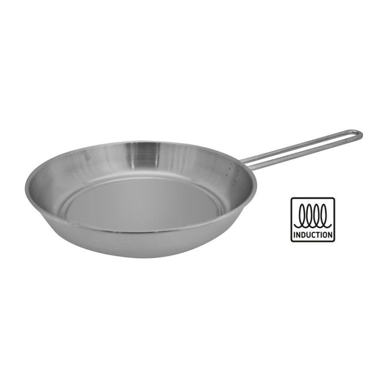 PRIMA PADELLA 1M INOX cm 24  - 1058024 | Novalberghiera