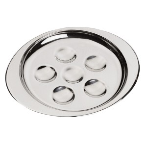 PIATTO LUMACHE INOX x 6