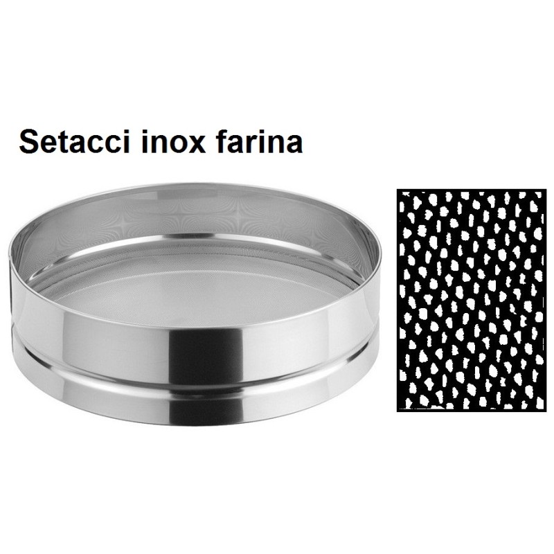 SETACCIO FARINA INOX  - 1298999 | Novalberghiera
