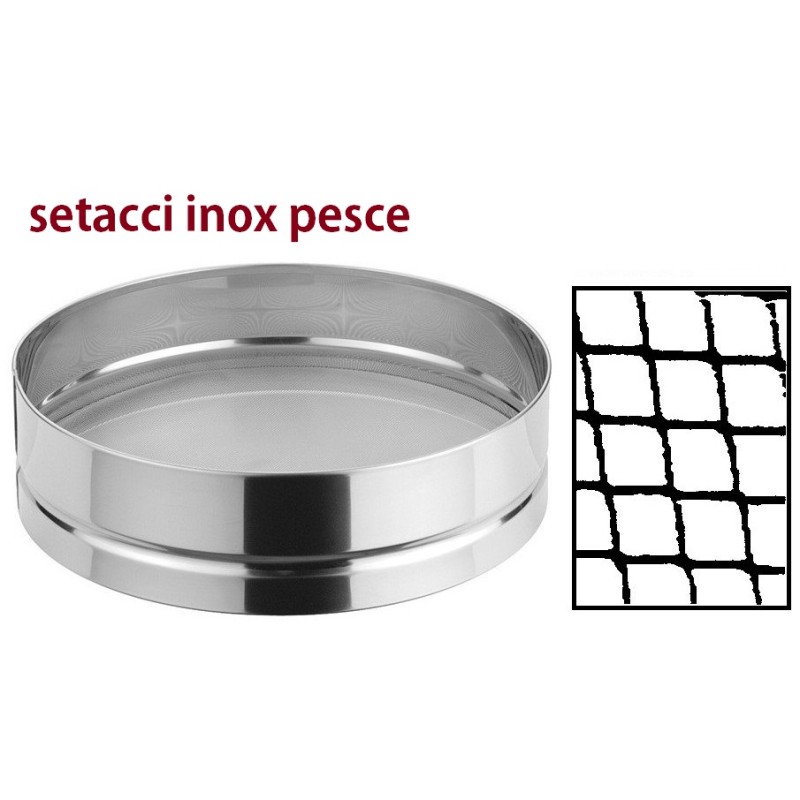 SETACCIO INOX PESCE  - 1299999 | Novalberghiera