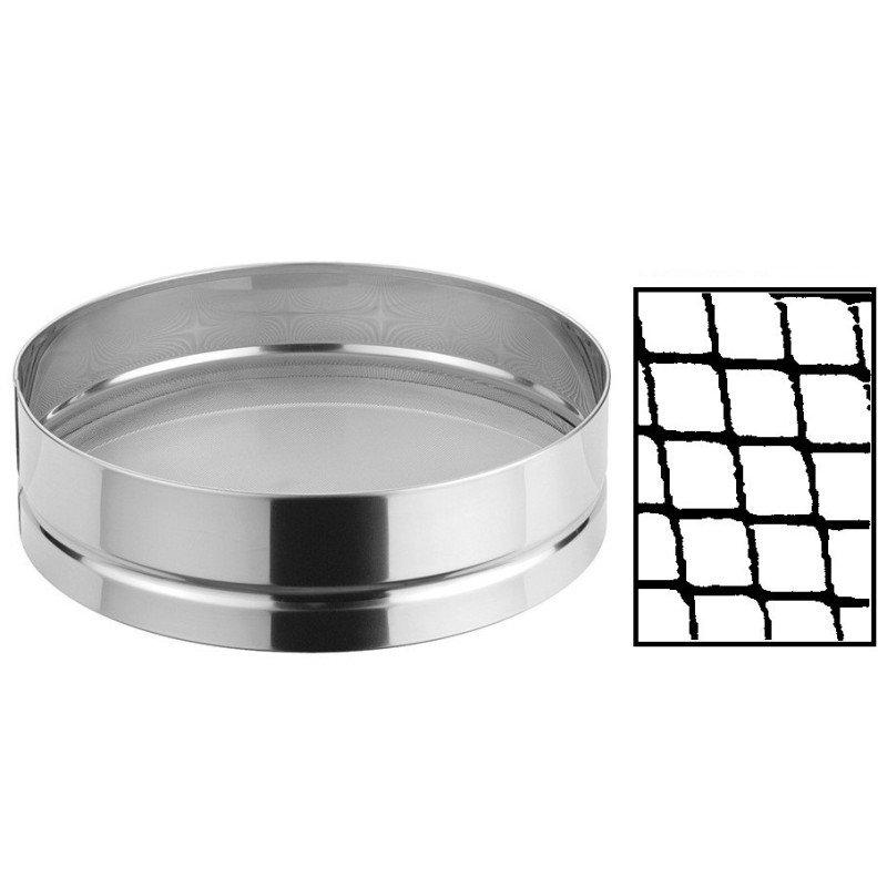 SETACCIO INOX PESCE cm 35  - 1299035 | Novalberghiera