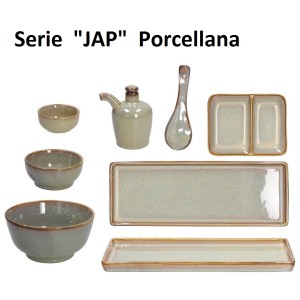SERIE JAP BROWN PORCELLANA  - 1349999 | Novalberghiera