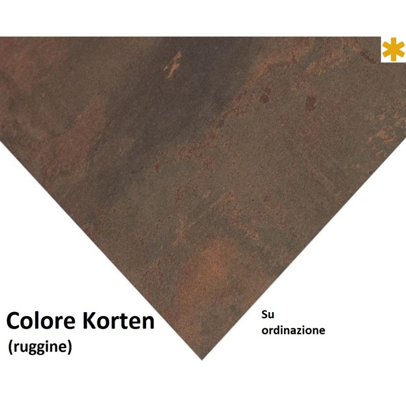 PIANO TAV.LAM.CORTEN 70x70x2,5  - 1372070 | Novalberghiera