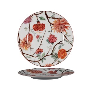 KEPOS P.PIANO BIANCO FIORI cm 21  - 1378121 | Novalberghiera