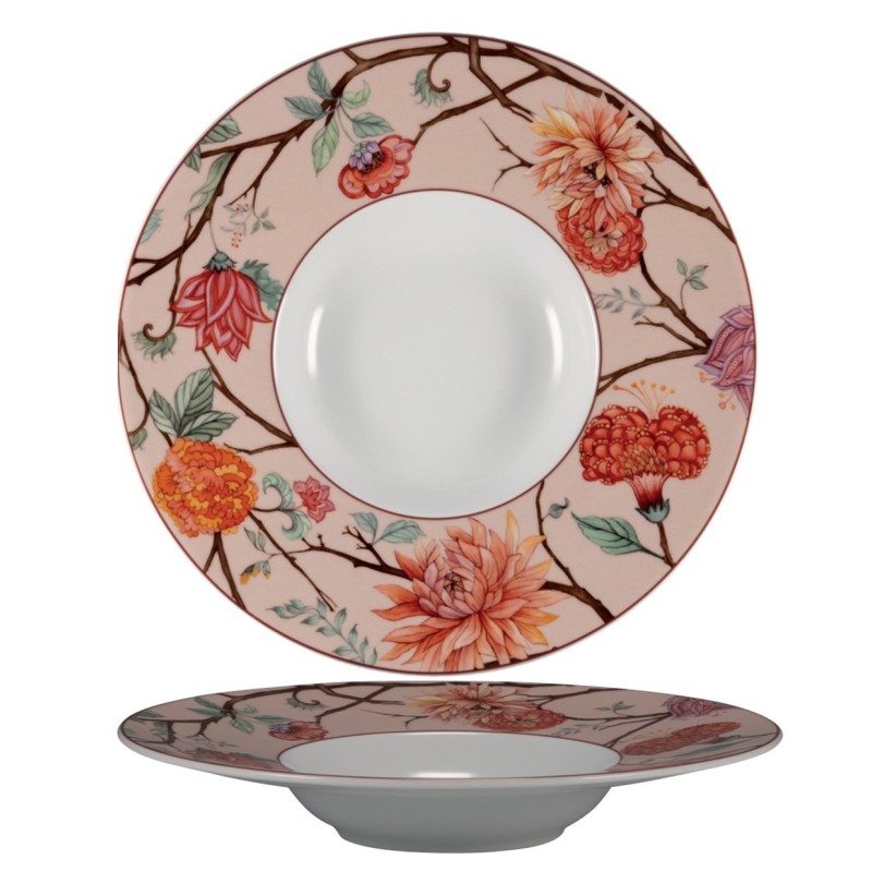 KEPOS P.PASTA ROSA FIORI cm 27  - 1379227 | Novalberghiera