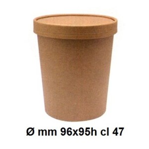 N.25 CONT.ZUPPE C/COP.470ml.  - 1394000 | Novalberghiera