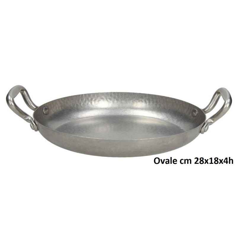 TEX MEX PADELLA OVALE m 28x18  - 1400061 | Novalberghiera