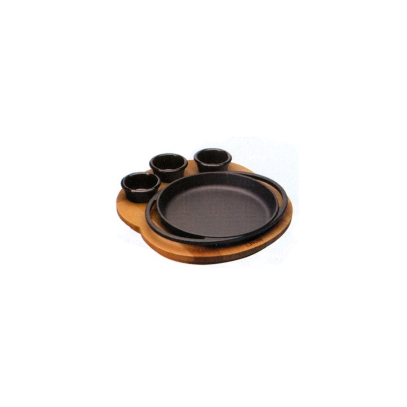 PIATTO GHISA C/SUPP.Øcm 20  - 1409000 | Novalberghiera