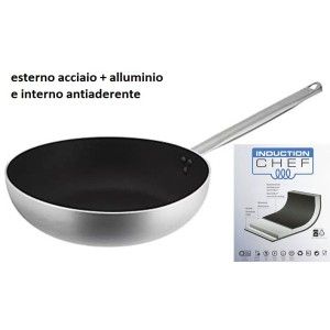 PADELLA F.INOX+ALL+ANT.cm 20  - 1428020 | Novalberghiera