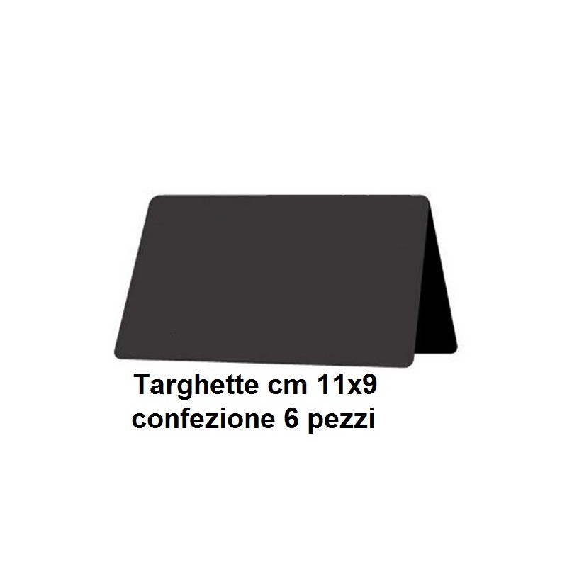 N.6 TARGHETTE 11x9  - 1582001 | Novalberghiera