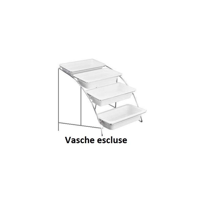 STAND x VASCHE GN 1/3  - 1587002 | Novalberghiera