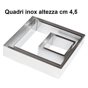 ANELLO INOX QUADRO  - 1608999 | Novalberghiera