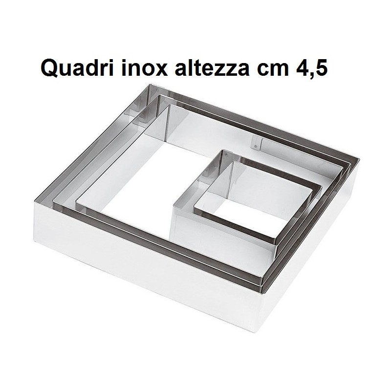 ANELLO INOX QUADRO  - 1608999 | Novalberghiera