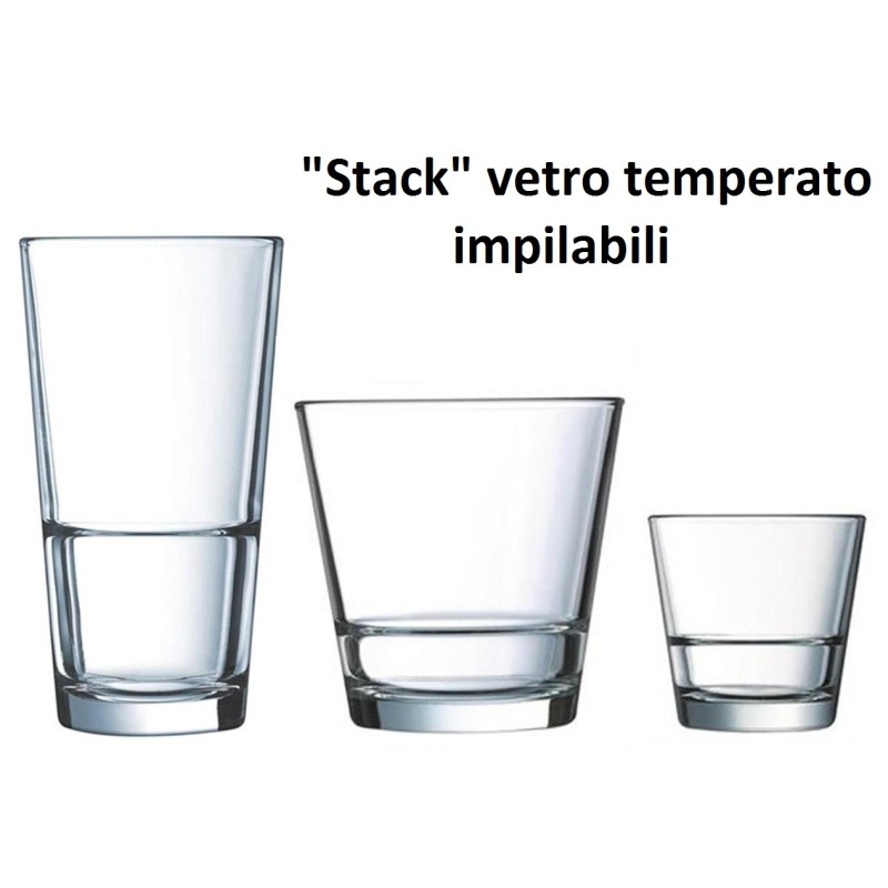 BICCHIERI STACK  - 1682999 | Novalberghiera