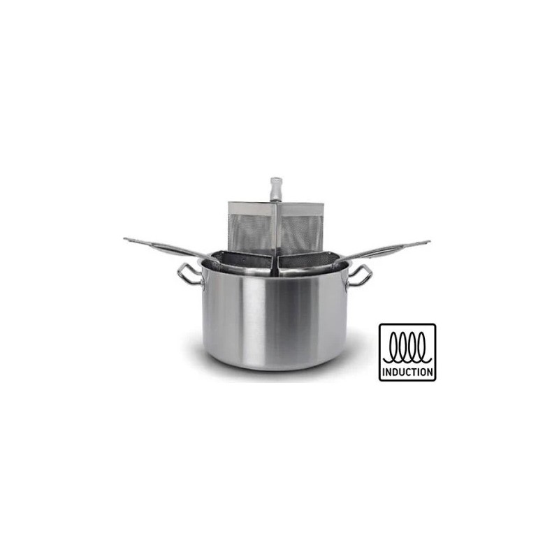 CASS.INOX +3 SPICCHI cm 36  - 1940135 | Novalberghiera