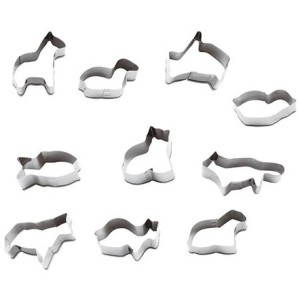 TAGLIA PASTA ANIMALI Pz.10  - 2043001 | Novalberghiera