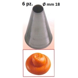 N.6 BOCCHETTE mm 18  - 2076118 | Novalberghiera