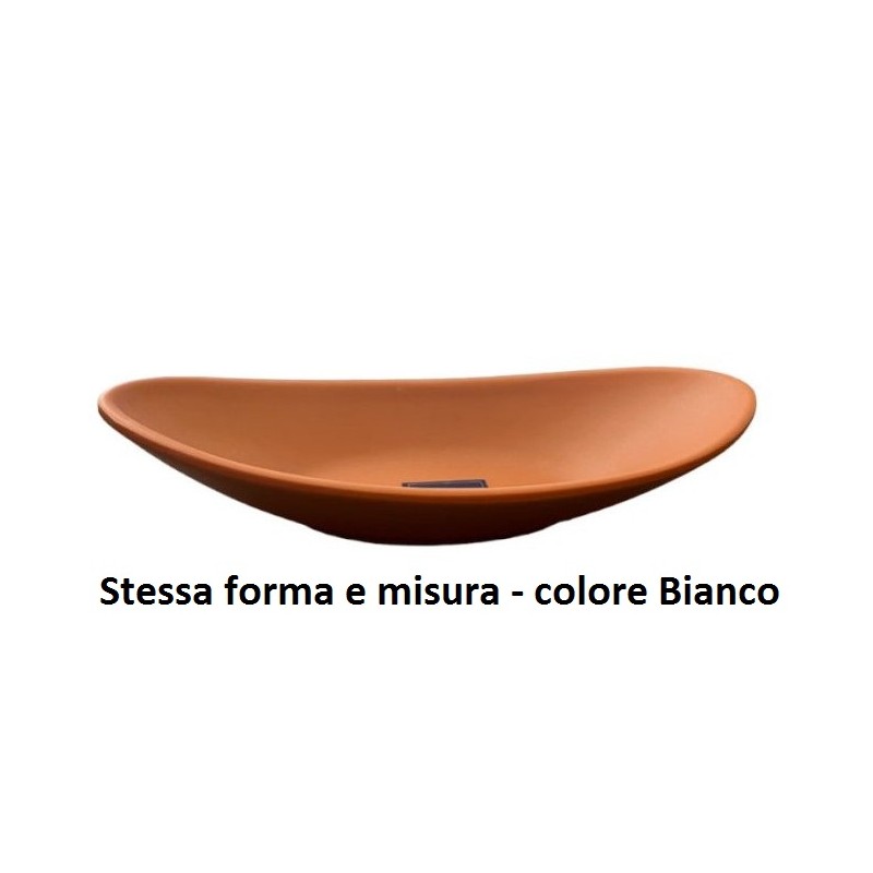 CIOTOLA MELAM.BIANCO cm 16x10  - 2140000 | Novalberghiera