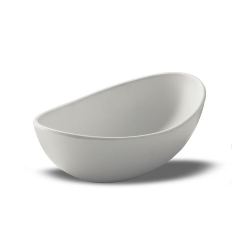 CIOTOLA MELAM.BIANCO cm 18x13  - 2142000 | Novalberghiera