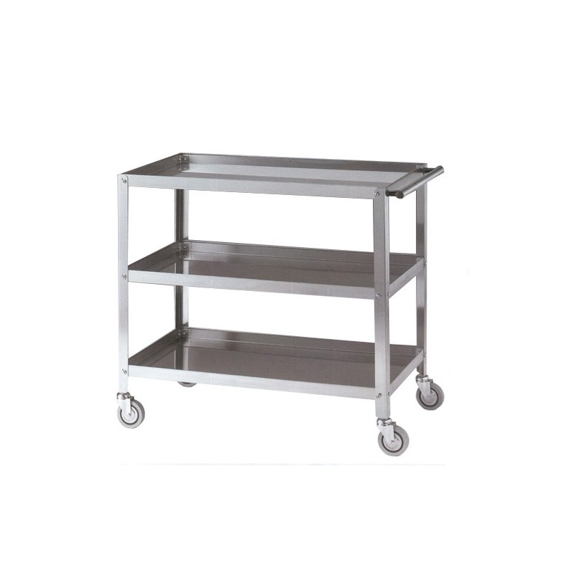 CARRELLO INOX 3P/vasca 97x51  - 2362093 | Novalberghiera