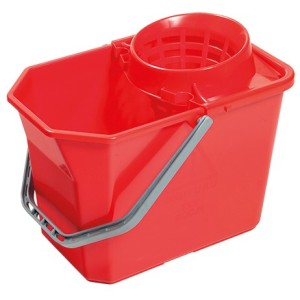 SECCHIO MOP PULIZIE Lt. 15 ROSSO