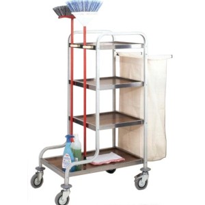 CARRELLO 4P.PULIZIA 88x58  - 2528003 | Novalberghiera