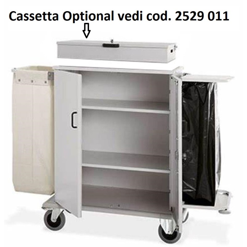 CARRELLO PULIZIA cm 90x60  - 2529002 | Novalberghiera