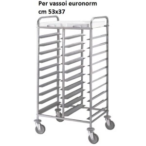 CARRELLO 24 VASSOI EN 89x60  - 2542124 | Novalberghiera