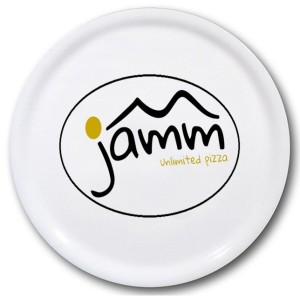 PIATTO PIZZA LOGATO Øcm33