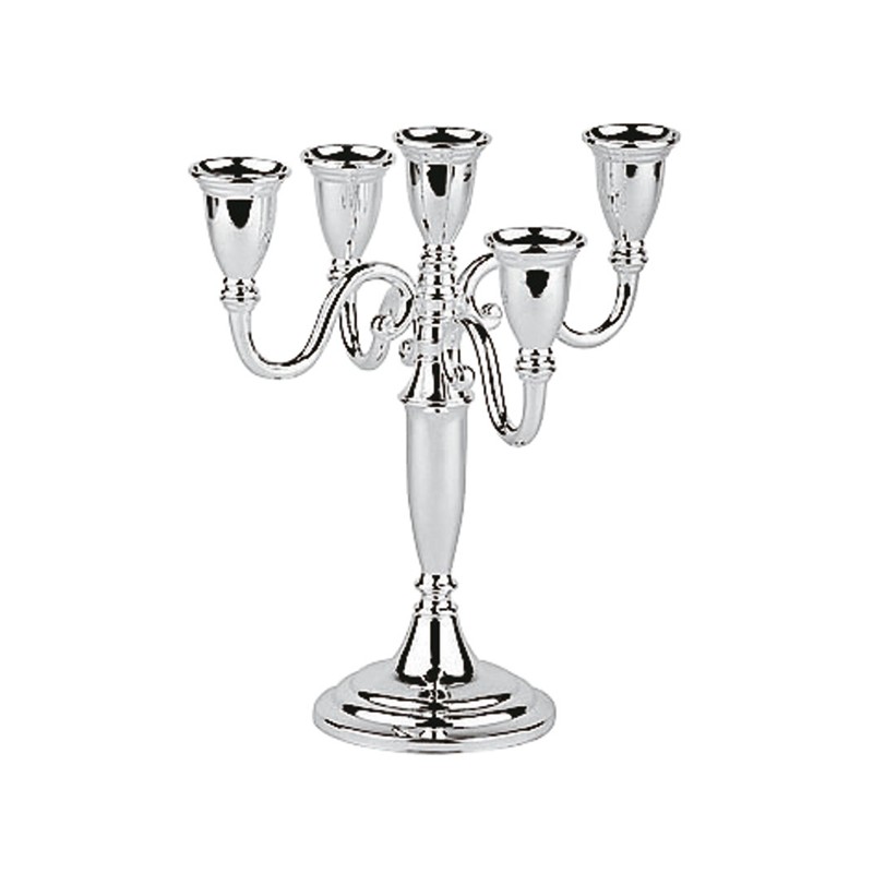 CANDELABRO ARGENTATO 5F.  - 2789005 | Novalberghiera