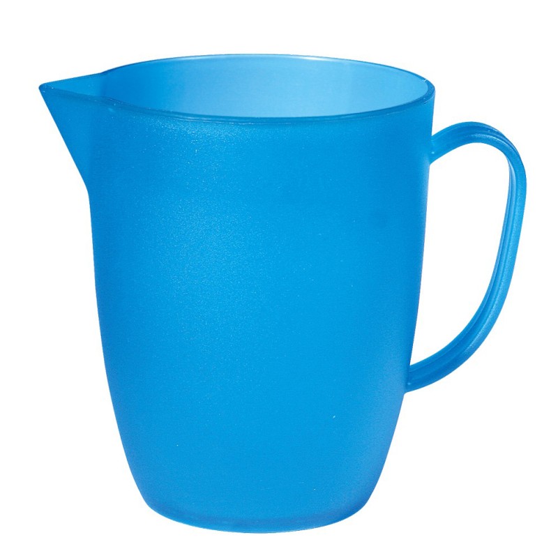 CARAFFA PLASTICA BLU Lt.1,2  - 2867000 | Novalberghiera