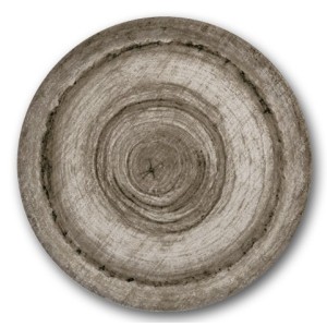 PIATTO PIZZA CENERE cm 33 (102)  - 2694002 | Novalberghiera